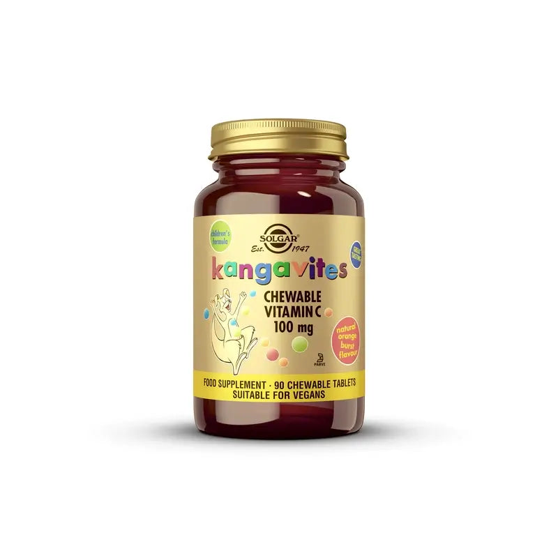 Solgar Kangavites Vitamina C, 90 Comprimidos
