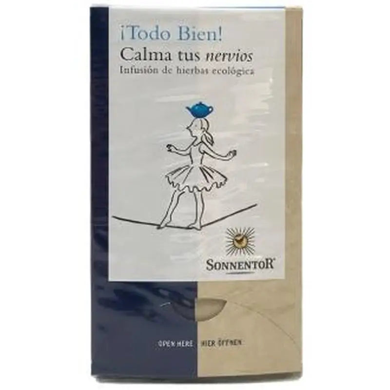 Sonnentor Calma Tus Nervios 18Infusiones Bio**