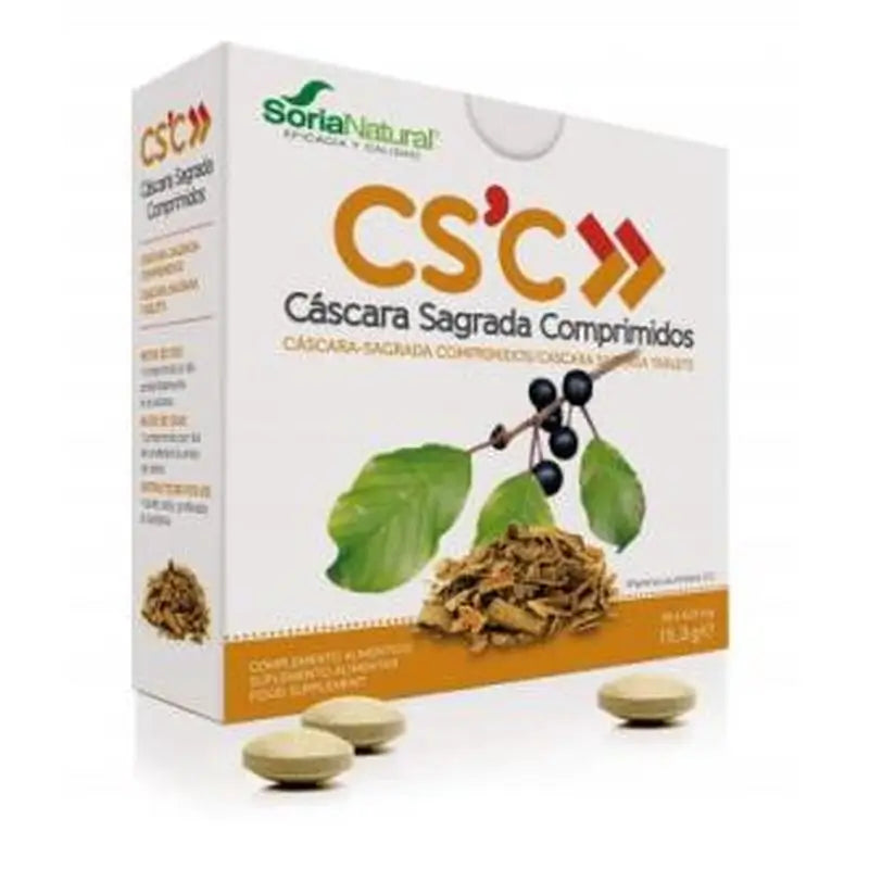 Soria Natural Cascara Sagrada 36 Comprimidos