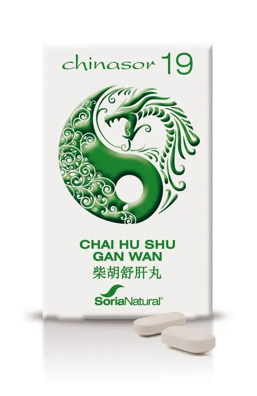 Soria Natural Chinasor 19 Chai Hu Shu Gan Wan, 30 Comprimidos