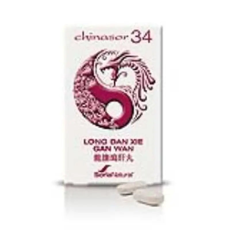 Soria Natural Chinasor 34 Long Dan Xie Gan Wan 30 Comprimidos