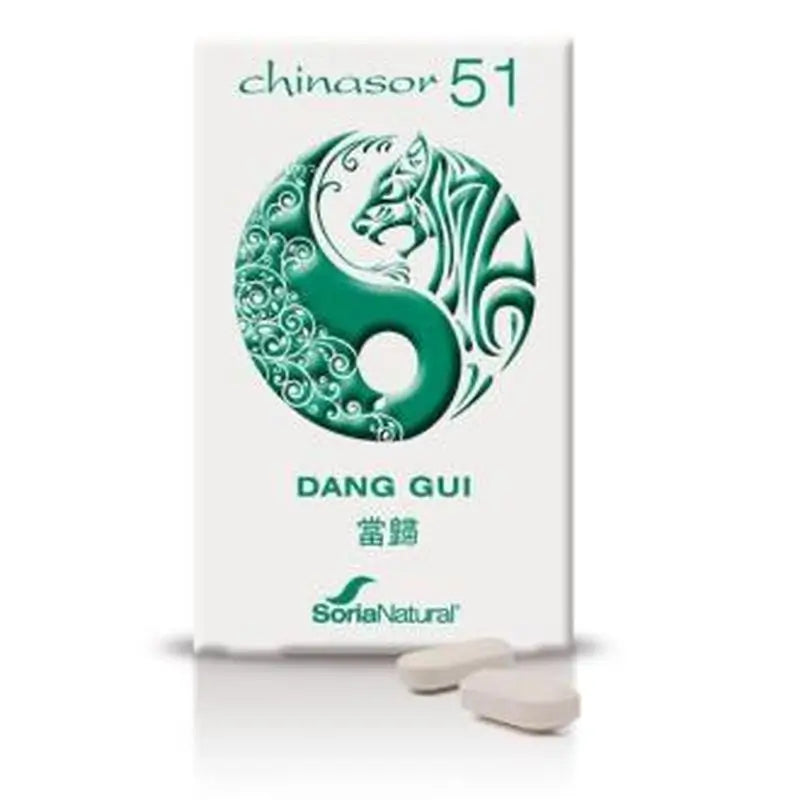 Soria Natural Chinasor 51 Dang Gui 30 Comprimidos