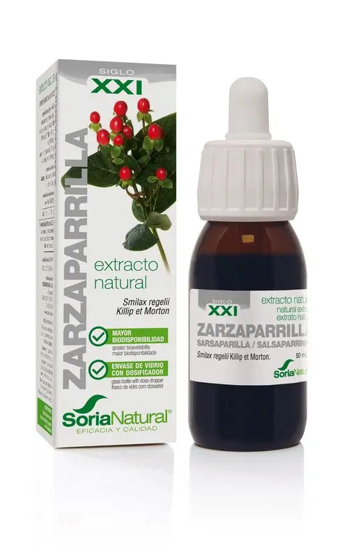 Soria Natural Extracto Zarzaparrilla S Xxi, 50 Ml