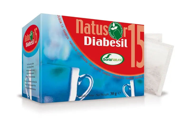 Soria Natural Natusor 15 Diabesil, 20 Filtros