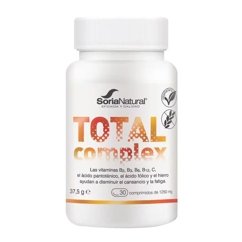 Soria Natural Total Complex, 30 comprimidos de 1250 mg