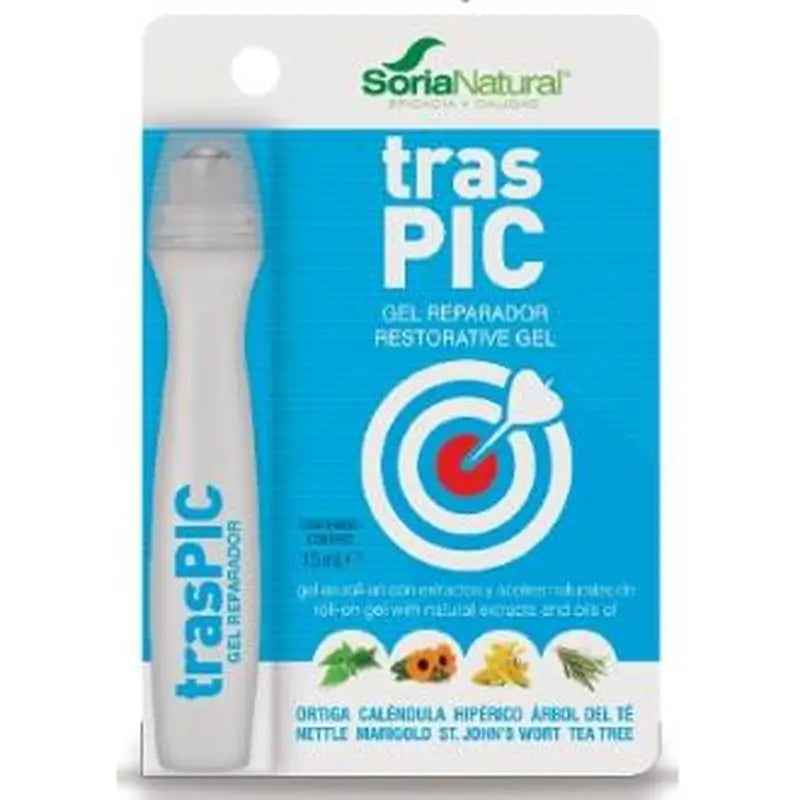 Soria Natural Traspic Gel Reparador Antimosquitos 15Ml.