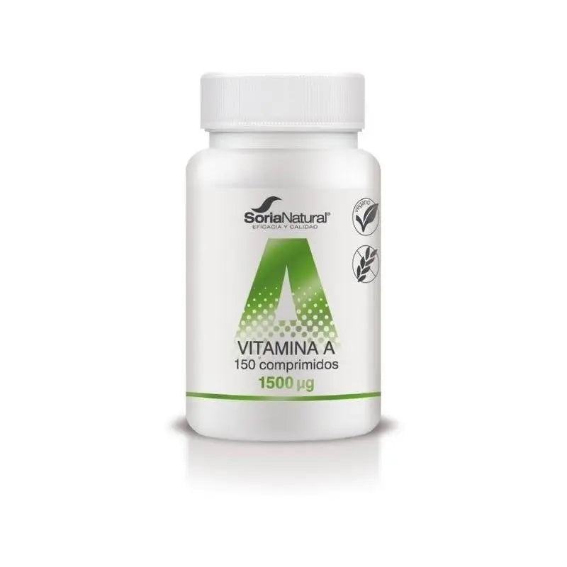Soria Natural Vitamina A Liberacion Sostenida 250Mg 150 Comprimidos