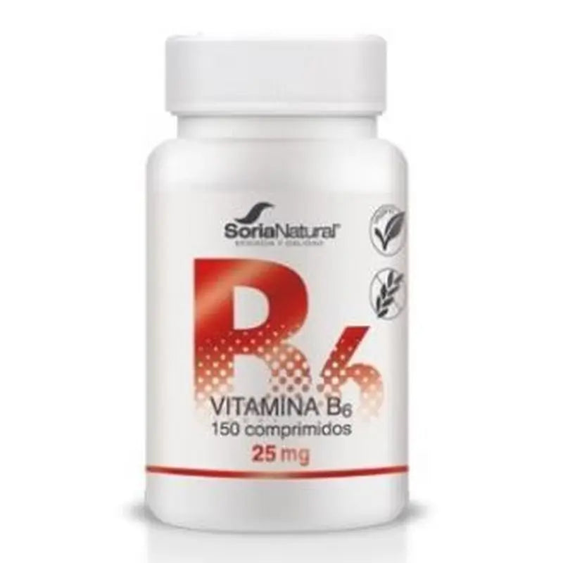 Soria Natural Vitamina B6 Liberacion Sostenida 150 Comprimidos