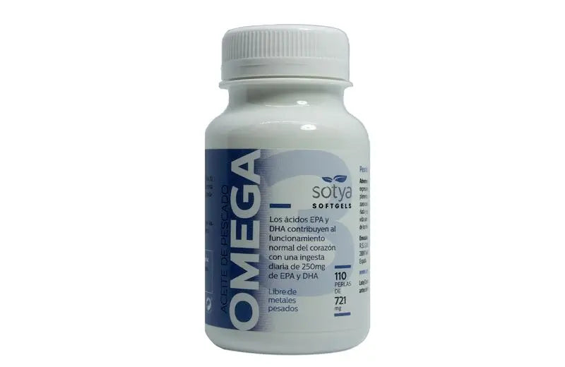 Sotya Aceite Pescado Omega 3, 110 Perlas De 721 Mg