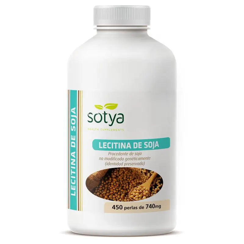Sotya Lecitina De Soja 740 Mg, 450 Perlas