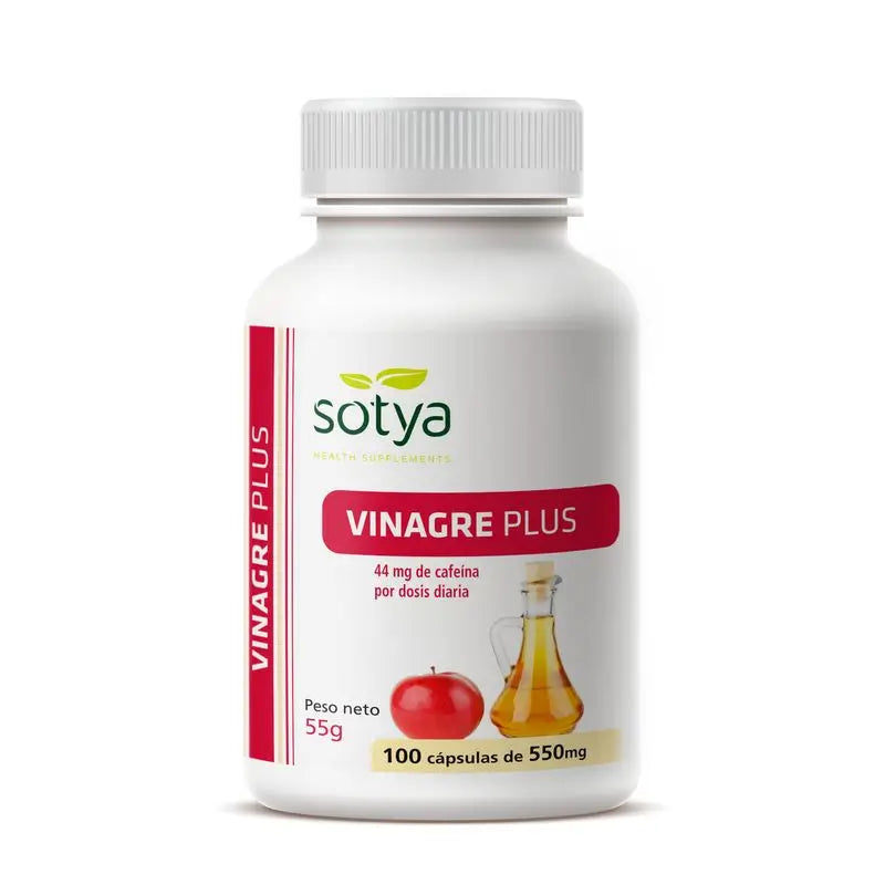 Sotya Vinagre Plus, 100 Cápsulas De 550 Mg