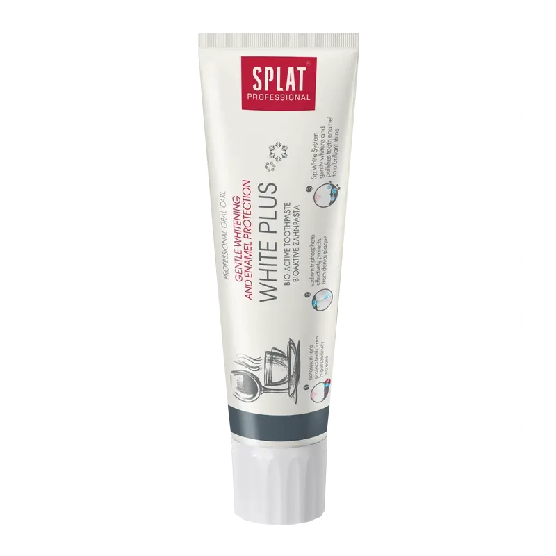 Pasta de dentes Splat White Plus Professional, 100 ml