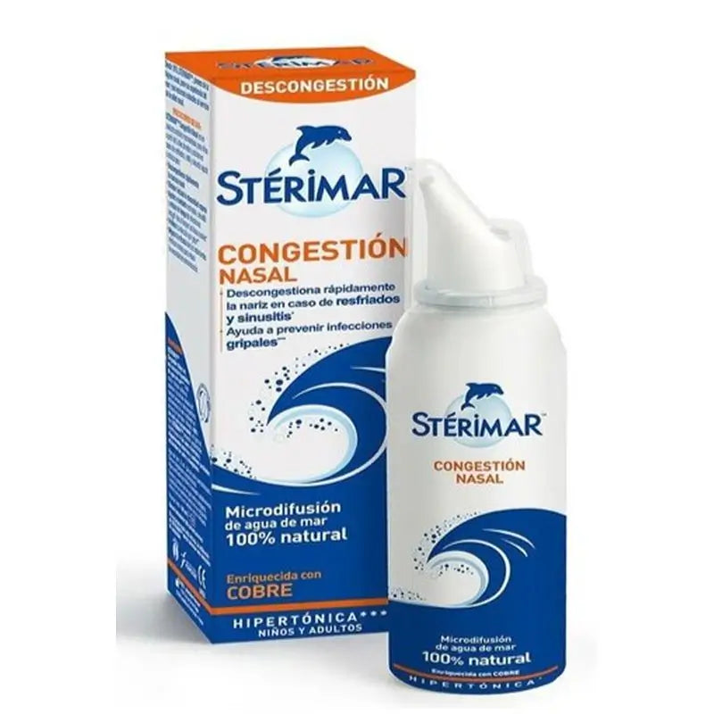 Sterimar Congestion 100 Ml, 2ª Unidade Grátis