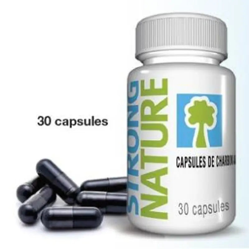 Strong Nature Carbon Activo 30 Cápsulas