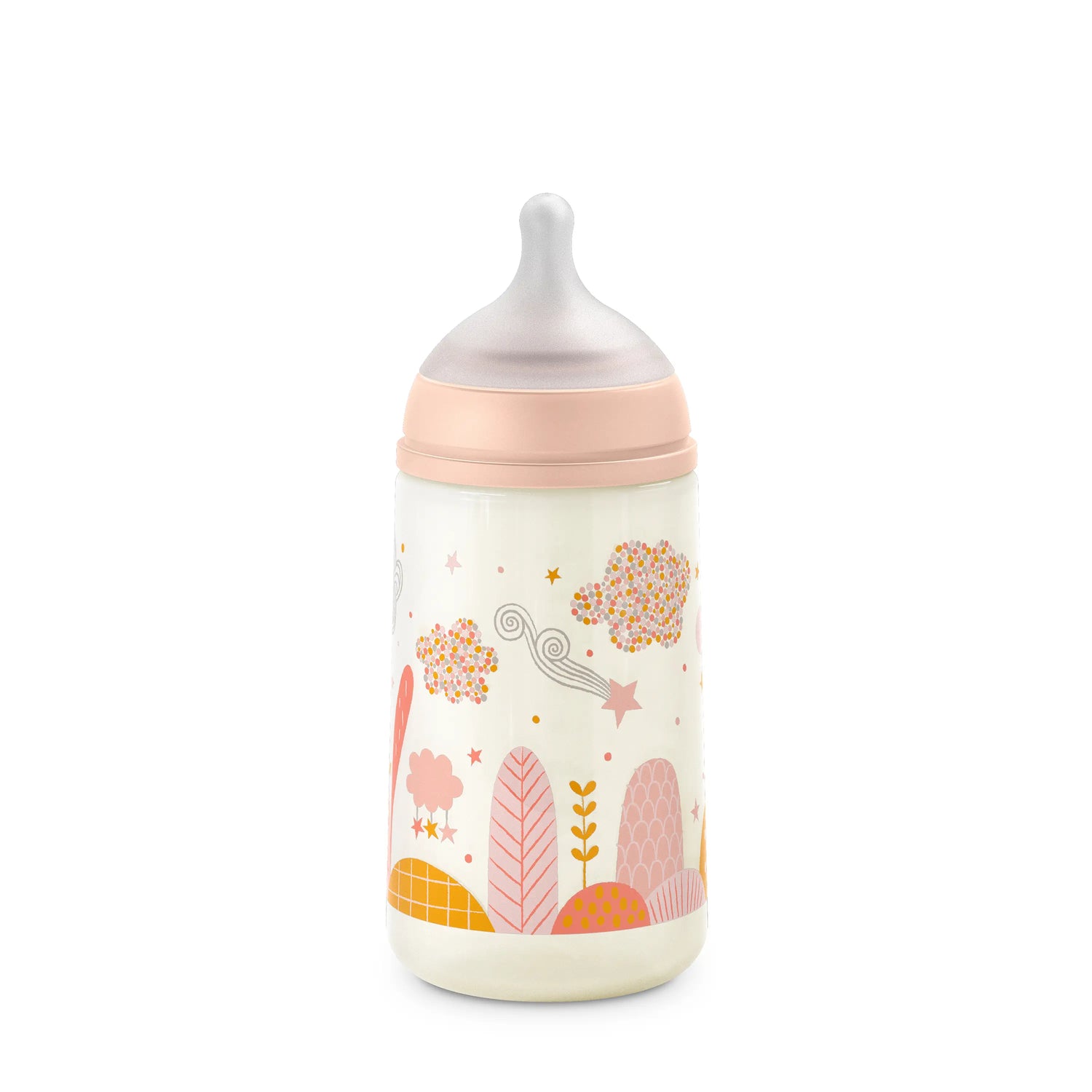 Suavinex Biberão 270 Ml Fluxo Lento, Bebés +3 Meses. Cor-de-rosa, 1 unidades
