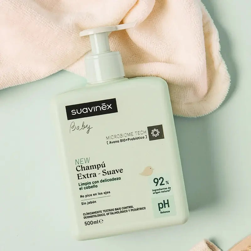 Suavinex Champô Extra Suave, 500 Ml