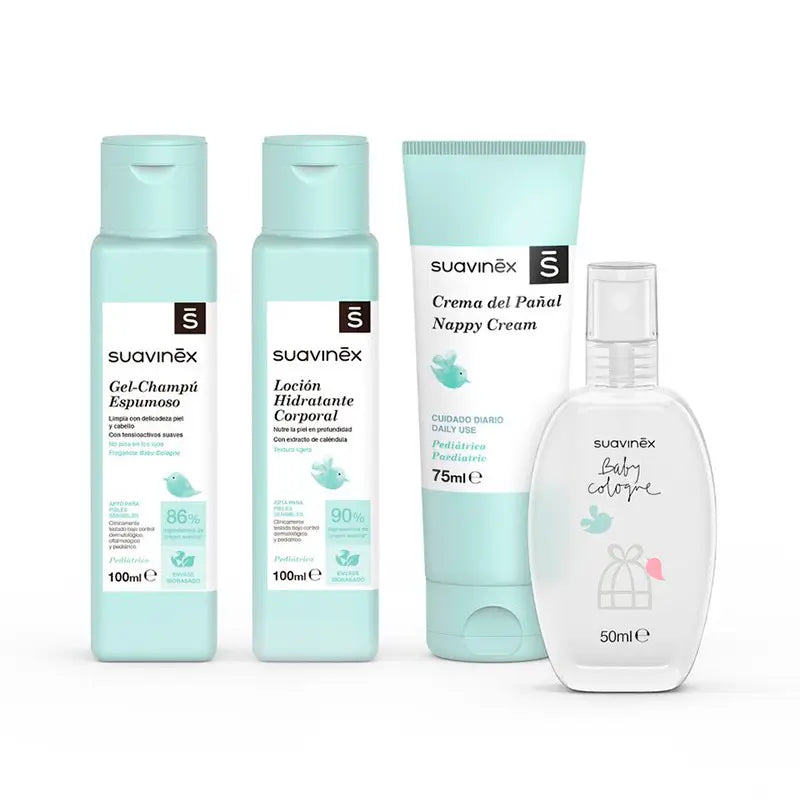 Suavinex Neceser Tela Viaje, Color Azul