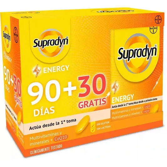 Supradyn Energy, 90+30 comprimidos