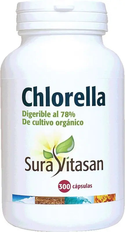 Sura Vitas Chlorella 455 Mg, 300 Cápsulas