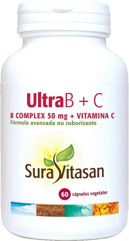 Sura Vitas Ultrab Complex + C (Formula Coenzimada), 60 Cápsulas
