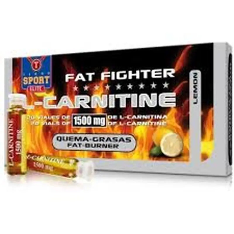 Tegor L-Carnitina 3000Mg, 20 Viales De 10 Ml
