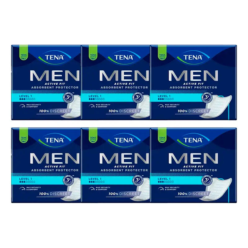 TENA Pack Men Nível 1, 6 x 24 unidades