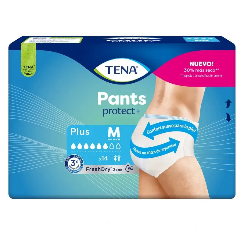 Tena Pants Plus Medium , 14 unidades