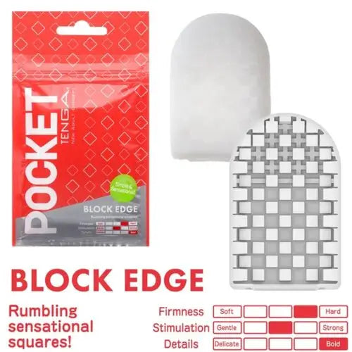 Tenga Blocked Edge Masturbador De Bolsillo