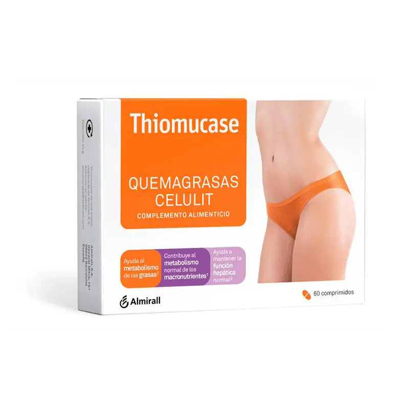 Queimador de gordura Thiomucase Cellulite 60 comprimidos