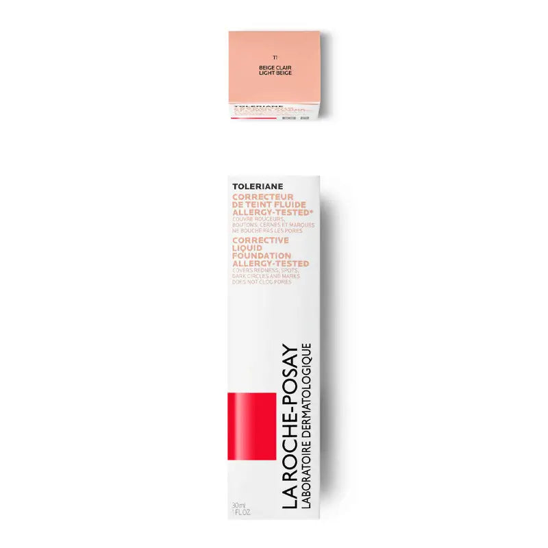 La Roche Posay Toleriane Maquilhagem Fluida Bege Claro 30 ml