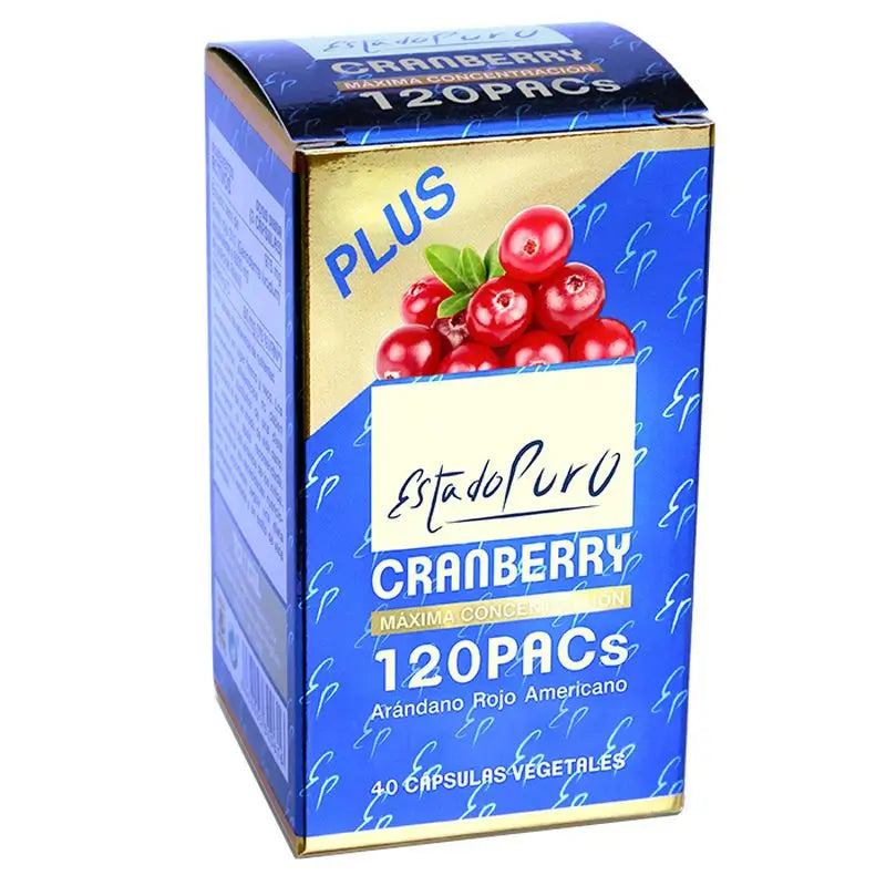 Tongil Estado Puro Cranberry 120 Pacs , 40 cápsulas