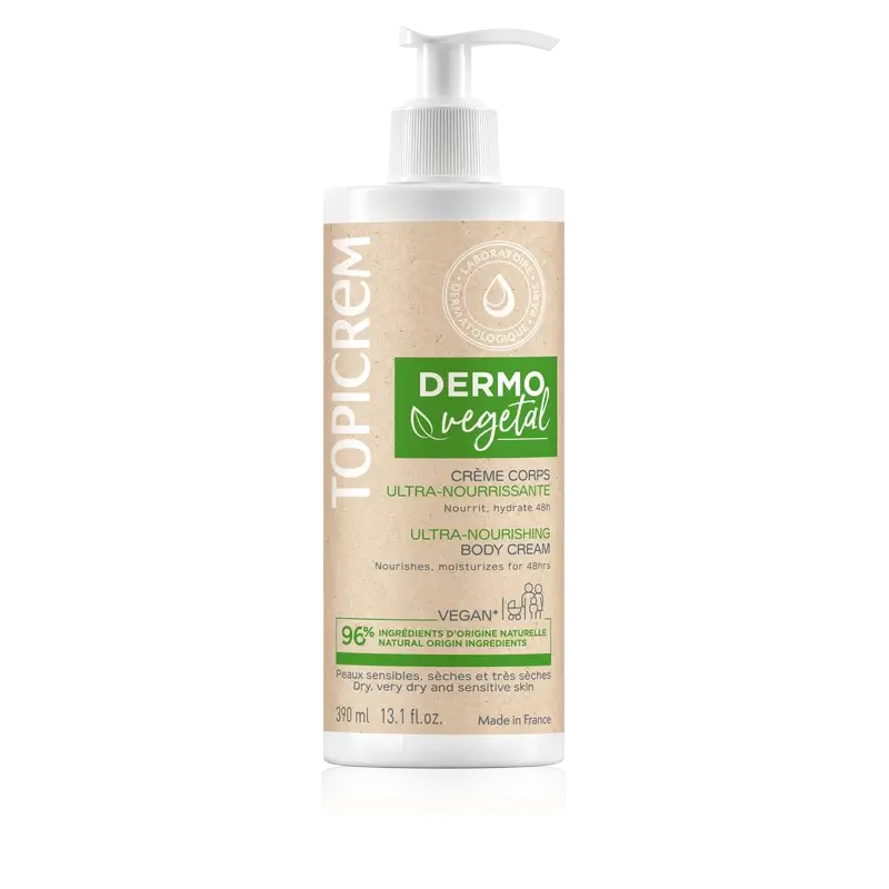 Topicrem Dermovegetal Creme Corporal , 390 ml