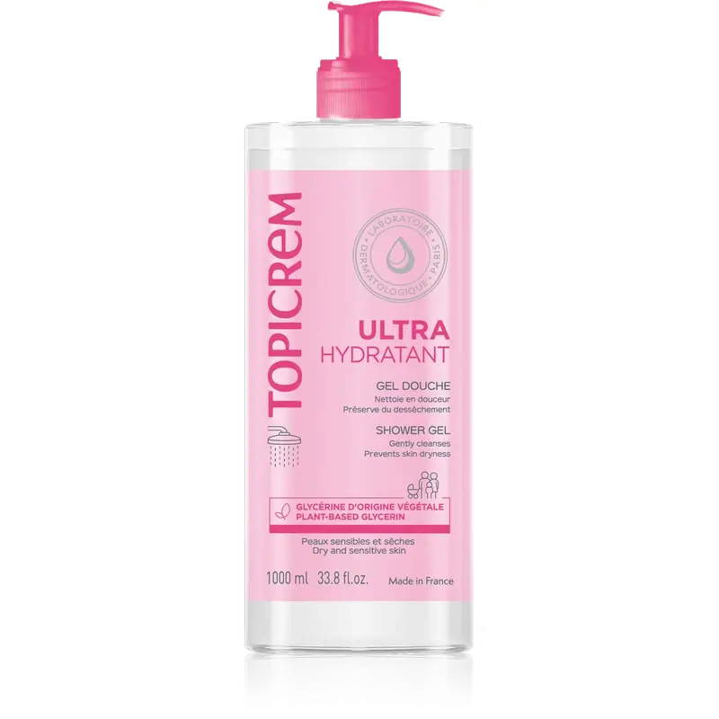 TOPICREM GEL LIMPIADOR SUAVE CUERPO Y CABELLO 500 ML