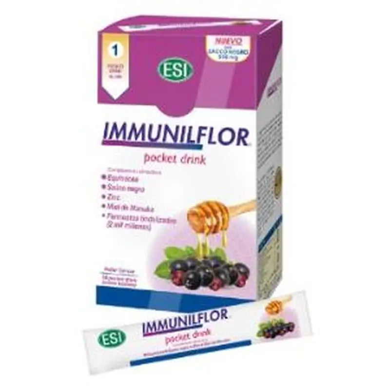 Trepatdiet-Esi Immunilflor Pocket Drink 16Sbrs.