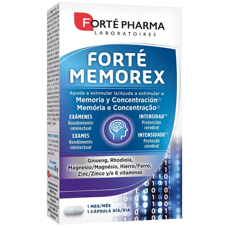 ENERGIA TURBOSLIM MEMOREX 30 COMPRIMIDOS