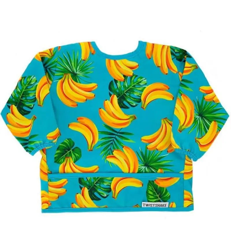 Twistshake Babero Manga Larga De Plátano