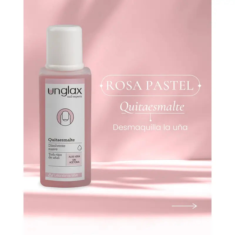 REMOVEDOR DE VERNIZ DE UNHAS UNGLAX 115 ML