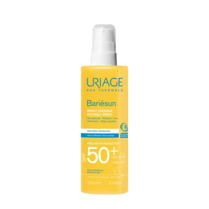 Uriage Bariésun Spray não perfumado SPF 50+ 200 ml