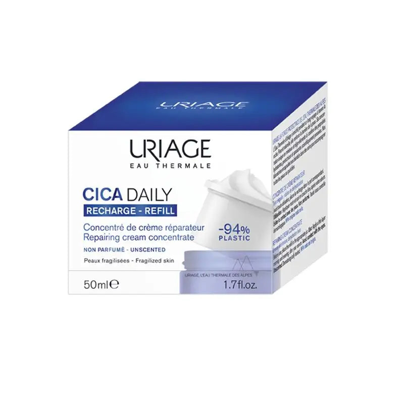 Uriage Cica-Daily Creme Concentrado Recarga, 50Ml