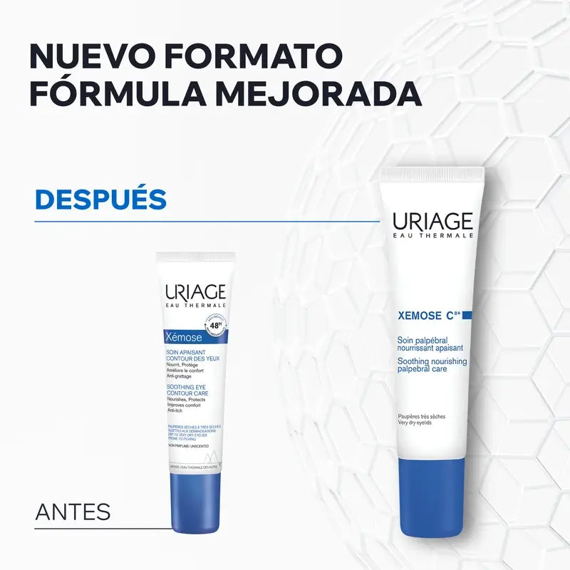 Uriage Xemose C8+ Cuidado calmante para as pálpebras 15ml