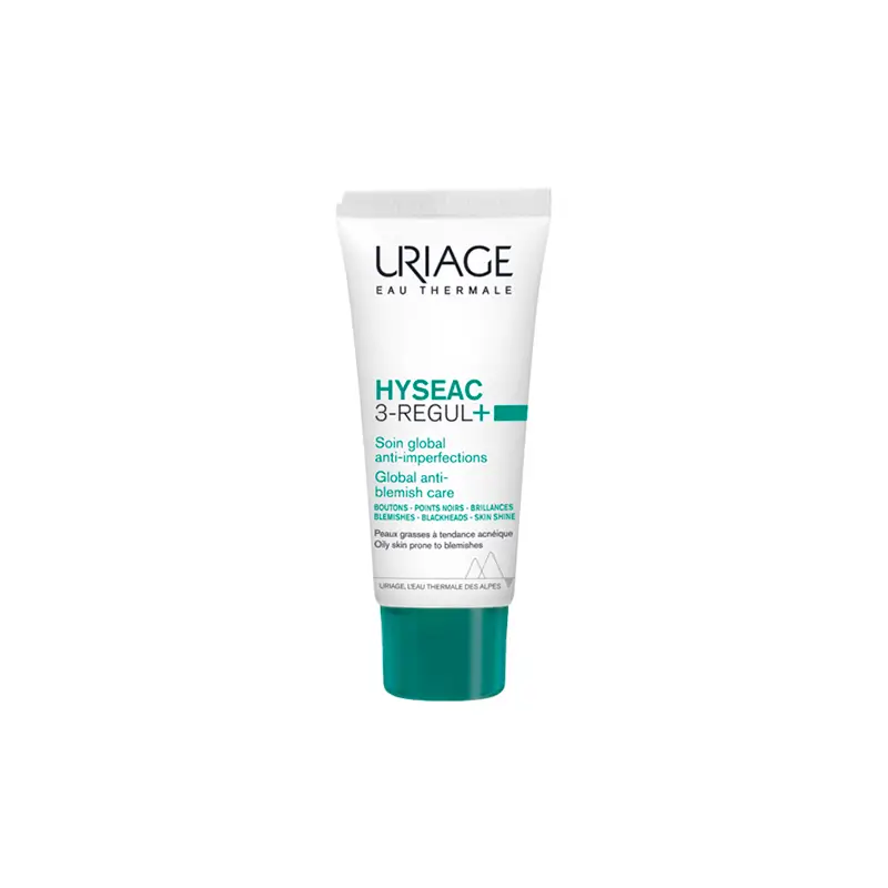 Uriage Hyséac Creme de Rosto Tripla Ação Cuidado Global , 40 ml