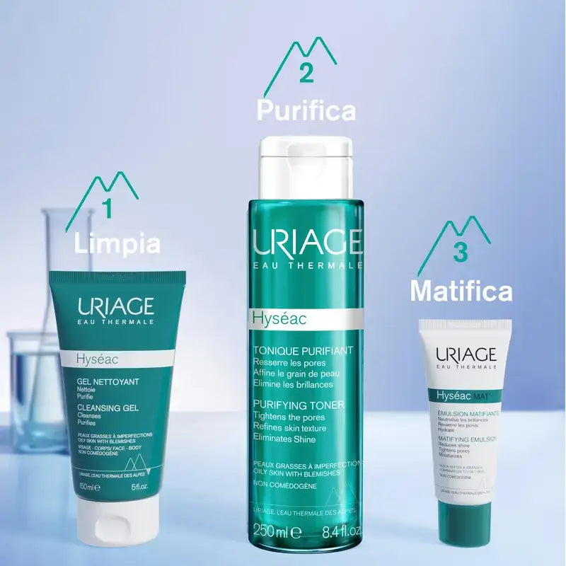 Uriage Hyséac Mat 40Ml Controlo dos Poros e do Brilho