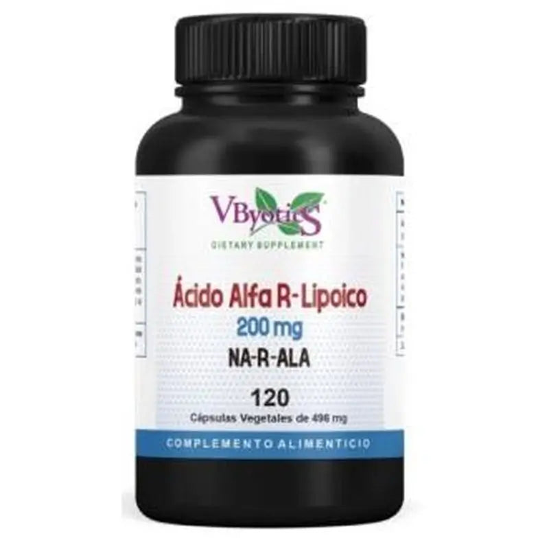 Vbyotics Acido Alfa R-Lipoico 120 Cápsulas