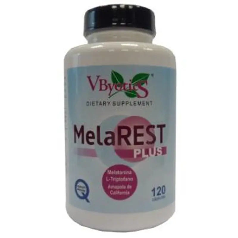 Vbyotics Melarest (Melatonina/Amapola C./-Triptofano) 120Ca