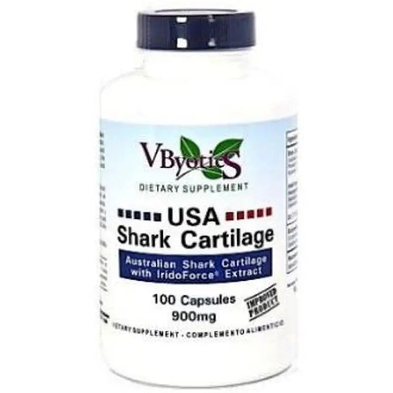 Vbyotics Usa Shark Cartilage Con Iridoforce 100 Cápsulas