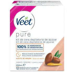 Veet Pure Cera Quente, 250Ml