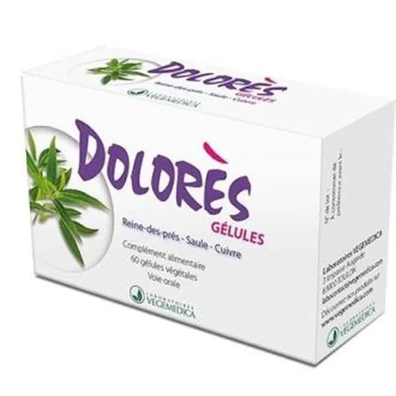 Vegemedica Dolores 60V Cápsulas