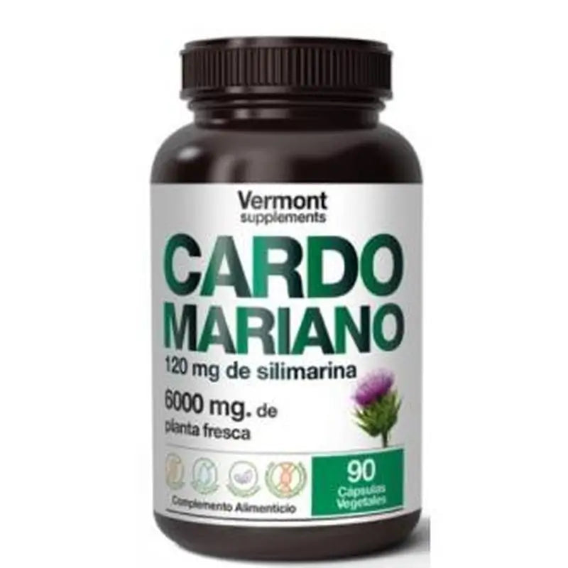 Vermont Supplements Cardo Mariano 90V Cápsulas