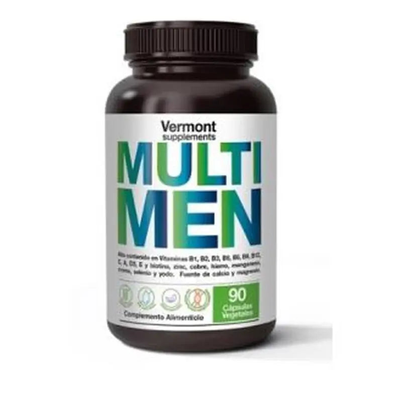 Vermont Supplements Multi Men 90Vcaps.