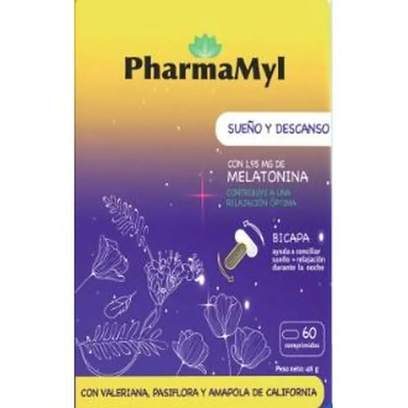 Viamoalta Pharmamyl Melatonina 60Comp.